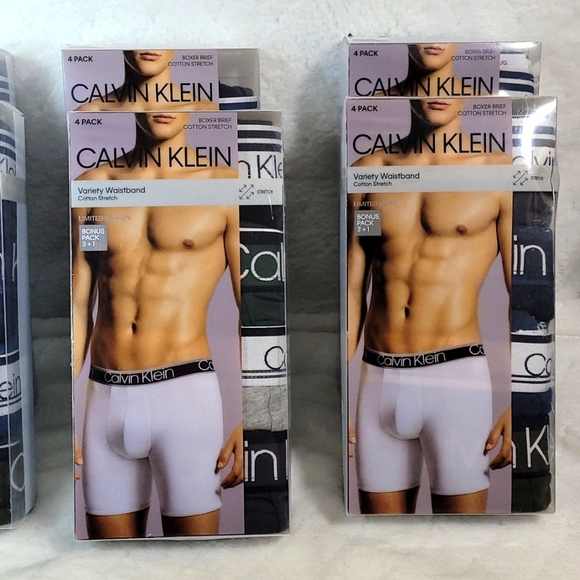 Calvin Klein Variety Waistband 4 pack - Picture 4 of 6